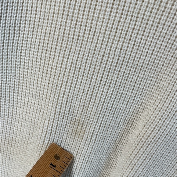 Men's Classic Cream Crewneck Sweater - Picture 4 of 5